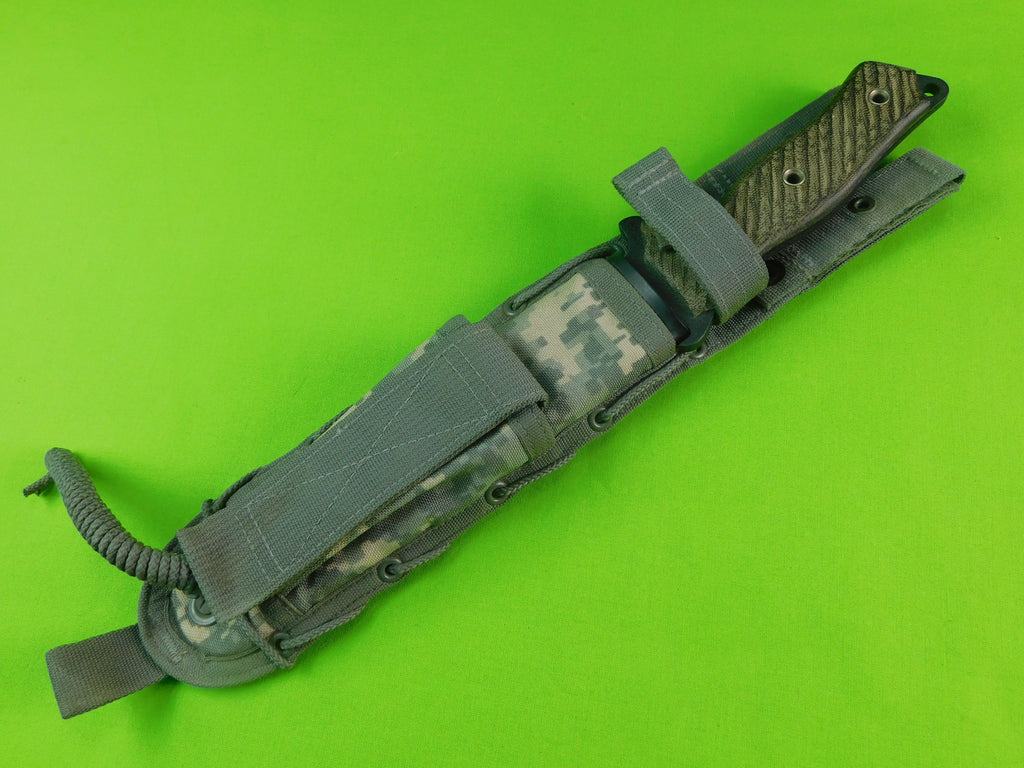 US Custom Made Swamp Rat Fighting Knife w/ Scabbard – ANTIQUE ...