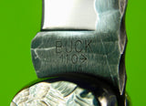 US 2010 Buck 110 Brian Yellowhorse 27/50 Lockback Folding Pocket Knife