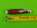 US W.R. Case XX & Sons Limited Red Cross Folding Pocket Knife Trapper 6207 SS