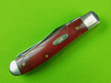 US W.R. Case XX & Sons Limited Red Cross Folding Pocket Knife Trapper 6207 SS