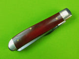 US W.R. Case XX & Sons Limited Red Cross Folding Pocket Knife Trapper 6207 SS