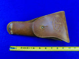 US WW2 1942 Sears Colt 1911 Pistol Gun Brown Leather Holster