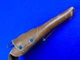 US WW2 1942 Sears Colt 1911 Pistol Gun Brown Leather Holster
