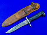US WW2 Vintage Kutmaster Fighting Knife w/ Sheath