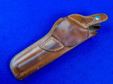 Vintage US Bianchi #5BH Smith & Wesson Pistol Revolver Gun Leather Holster