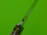 RESERVED FOR JJ ,Vintage US Custom Handmade Braschler Martin Large Bowie Fighting Knife w/ Box