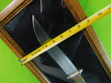 RESERVED FOR JJ ,Vintage US Custom Handmade Braschler Martin Large Bowie Fighting Knife w/ Box
