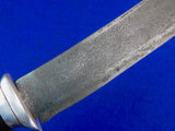 US WW2 Custom Made Handmade Theater Fighting Knife w/ Sheath