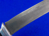 US WW2 Custom Made Handmade Theater Fighting Knife w/ Sheath