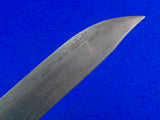 US WW2 Custom Made Handmade Theater Fighting Knife w/ Sheath