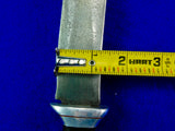 US WW2 Custom Made Handmade Theater Fighting Knife w/ Sheath