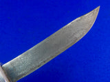 US WW2 Custom Made Handmade Theater Fighting Knife w/ Sheath