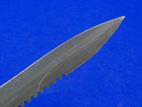 Vintage US Imperial Survival Saw Back Knife w/ Scabbard & Kit