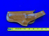 Vintage US Bianchi #5BHL Smith & Wesson .44 Pistol Revolver Gun Leather Holster