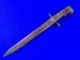 Antique German Germany WW1 Stag Hunting Dagger Knife Short Sword w/ Scabbard