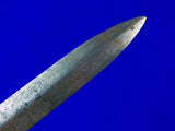 Antique US Civil War British English Sheffield Made Small Dagger Fighting Knife