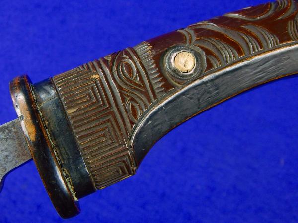 Antique 19 Century Japanese Japan Hachiwari Kabutowari Jitte Jutte Dag ...