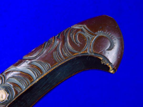 Antique 19 Century Japanese Japan Hachiwari Kabutowari Jitte Jutte Dag ...