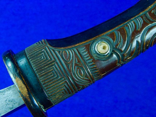 Antique 19 Century Japanese Japan Hachiwari Kabutowari Jitte Jutte Dag ...