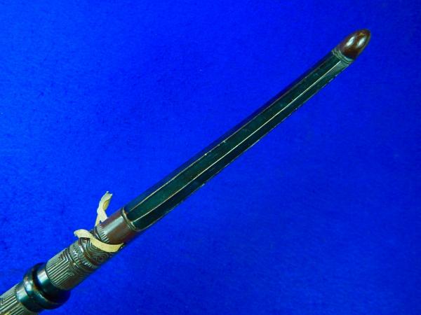 Antique 19 Century Japanese Japan Hachiwari Kabutowari Jitte Jutte Dag ...