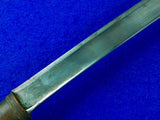 Antique Old Burma Burmese DHA Sword w/ Scabbard