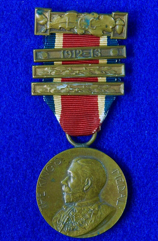 British English Antique WW1 King's Medal Order Badge Award
