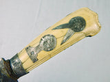 Antique 18 Century German Made British English US Fighting Hunting Sword Dagger