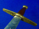 Vintage 1969 British English Wilkinson Decorative Crusaders Sword Military Decor