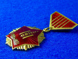 1971 Mongolian Mongolia 50 Years Peoples Revolution Medal Order Badge Document