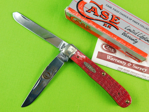 1995 Case XX Bare Head Redbone Trapper 62054 Limited Low # Folding Pocket Knife