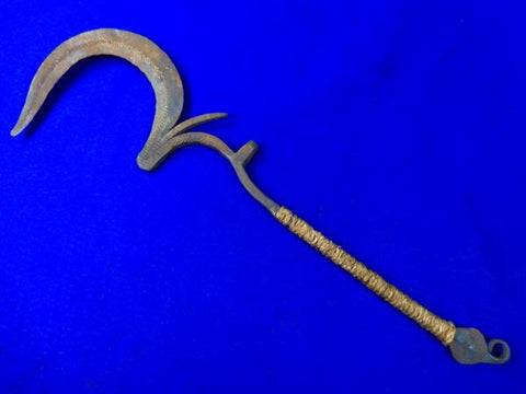 Antique Old 19 Century African African Knife Throwing Axe