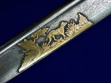 Antique 19 Century Pre WW1 German Germany Thurn Taxis Baron Hunting Sword Dagger