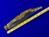 Antique Old Spanish Spain 19 Century Huge Navaja Folding Fighting Knife