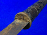 Antique 19 Century Indonesian Indonesia Dao Sword & Scabbard