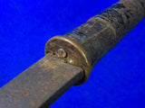 Antique 19 Century Indonesian Indonesia Dao Sword & Scabbard