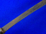 Antique 19 Century Indonesian Indonesia Dao Sword & Scabbard