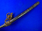 Antique 19 Century Indonesian Indonesia Dao Sword & Scabbard