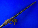 Antique 19 Century Indonesian Indonesia Dao Sword & Scabbard