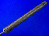 Antique 19 Century Indonesian Indonesia Dao Sword & Scabbard
