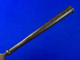 Antique Old 19 Century Middle East Metal Trident Spear Head Point