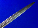 Antique Old 19 Century Turkish Middle East Shamshir Sword w/ Scabbard