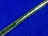 Antique Old 19 Century US Civil War German Made Officer's Engraved Sword Blade