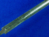 Antique Old 19 Century US Civil War German Made Officer's Engraved Sword Blade