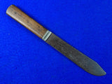 Antique Old 19 Century US Hunting Knife