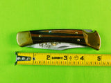 2001 Buck 110 Custom Limited Gold Etched Big Bucks North America Folding Knife