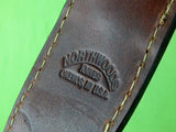 2002 NORTHWOODS KNIVES OKEMOS Custom Hunting Knife & Sheath Stone Box
