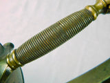 Antique 19 Century US Civil War Model 1840 NCO Non-Commissioned Officer Sword w/ Scabbard