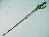 Antique 19 Century US GAR Civil War Model 1860 Veteran's Sword w/ Scabbard
