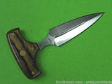 AL MAR Push Dagger with Leather Sheath
