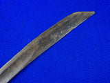 Antique Old Africa African 19 Century Sword European Blade w/ Scabbard